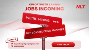 Job Opportunity MEP construction manager