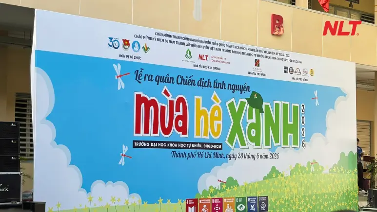 Lễ ra quân Chiến dịch tình nguyện Mùa hè xanh 2026