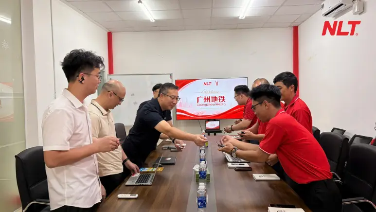 NLT Group và Guangzhou Metro trong buổi đón tiếp và trao đổi