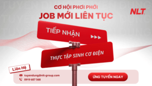 Tiếp nhận Thực tập sinh Cơ điện