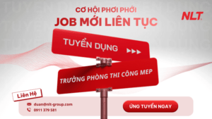 Tuyển dụng Trưởng phòng thi công MEP