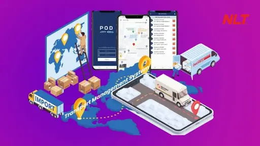 Cơ chế hoạt động tự động hóa của hệ thống phần mềm TMS trong vận hành logistics