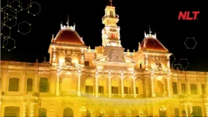 Đèn LED chiếu sáng tòa nhà tôn vinh vẻ đẹp kiến trúc cổ điển về đêm