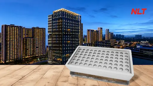 Ứng dụng đèn LED pha kiến trúc làm nổi bật mặt tiền công trình